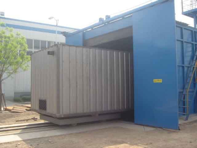 集装箱抛丸清理机 集装箱抛丸清理机